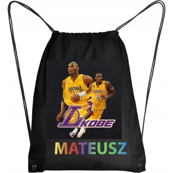 Školní Vak/Batoh na Tělocvik Do Školky Školy KOBE BRYANT NBA +JMÉNO