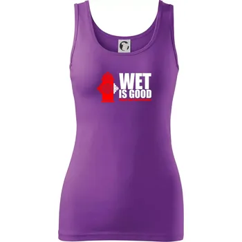 Dámské tričko Wet is good - Dámské tílko - L ( Fialová )