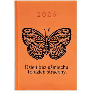 Kalendář Knižkový kalendář 2026 A5 oranžový