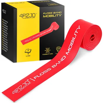 4FIZJO Rehabilitační páska FLOSS BAND 4FIZJO 1,5 mm NO SIZE ČERVENÁ