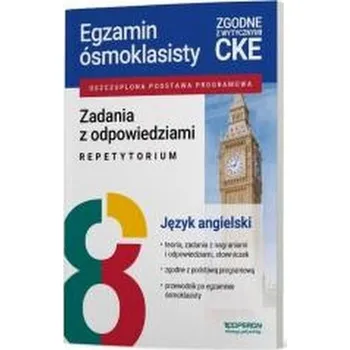 Anglický jazyk Egzamin ósmoklasisty SP 8 J. ang. Repetytorium - praca zbiorowa