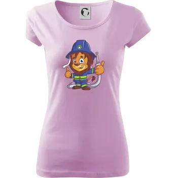 Dámské tričko Hasič lvíček - Dámské triko Pure - 2XL ( Orchid )