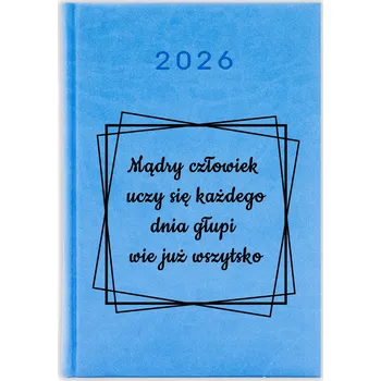 Kalendář Knižkový kalendář pro učitele 2026 A5 modrý
