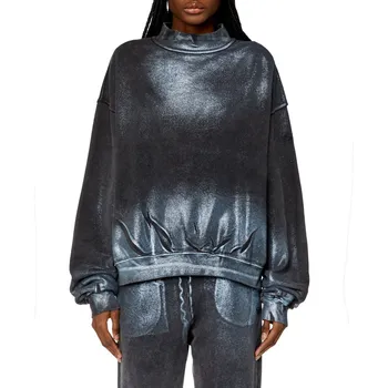 Dámská mikina MIKINA DIESEL F-ALEXAN SWEAT-SHIRT BLACK