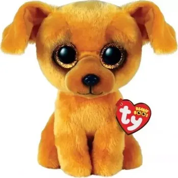 plyšák TY Beanie Boos ZUZU hnědý pes 15 cm