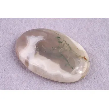 Korálek Kabošon Tree Agate č.2586 (38x25x7mm)