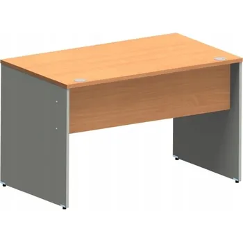 Psací stůl Kancelářský pracovní stůl | BUK BAVARIA SILV | Jednoduchý | 120 cm