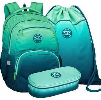 Školní batoh CoolPack Školní batoh pro mládež Pick Gradient Blue Lagoon mátový