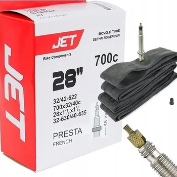 Duše na kolo Duše 700 x 32C 35C 37C 38C 40C - 48mm galuskový ventilek (Presta) 27x1/4 28x1/2 28x1,25-1,60"