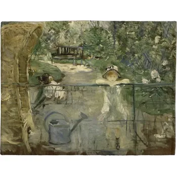 prostírání Prostírání na stůl s motivem obrazu Berthe Morisot: Žena s košíkem