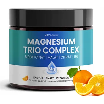Magnesium Trio Complex Drink,pomeranč,60 dávek