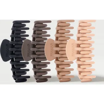 Framar Velké Sponky do Vlasů Nude 4 ks