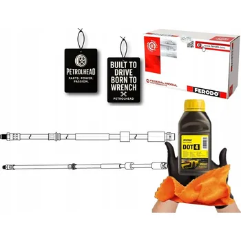 Brzdová hadice BRZDOVÁ HADICE ELASTICKÁ BMW 1 (F20) 1 (F21) 2 (F2 #Petrolhead Pro+ Kit15