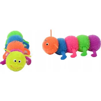 HOUSENKA VELKÁ MAČKACÍ HRAČKA ANTISTRESOVÁ SVÍTÍCÍ SENZORICKÁ HRAČKA