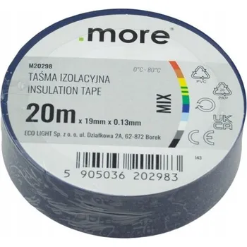 Izolační páska Izolační páska PVC 19mm x 20m modrá