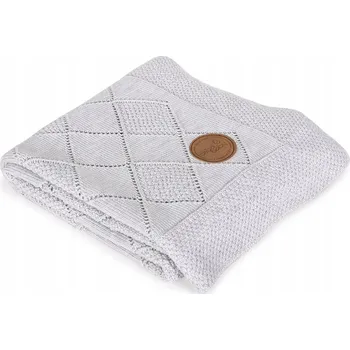 Dětská deka Dětská deka Ceba baby 90 x 90 cm bílá