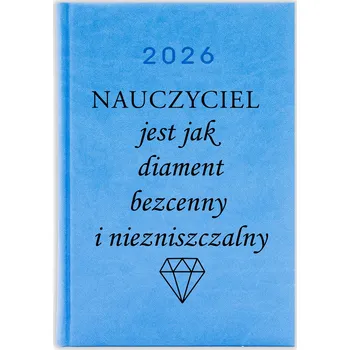 Kalendář Knižkový kalendář pro učitele 2026 A5 modrý