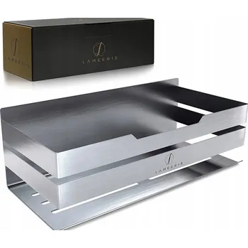 Drátěná police SPRCHOVÁ POLIČKA LAMEERIS BEZ VRTÁNÍ NEREZOVÁ OCEL