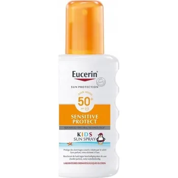 Přípravek na opalování Eucerin Sensitive Protect Ochranný sprej pro děti SPF 50+ 200 ml