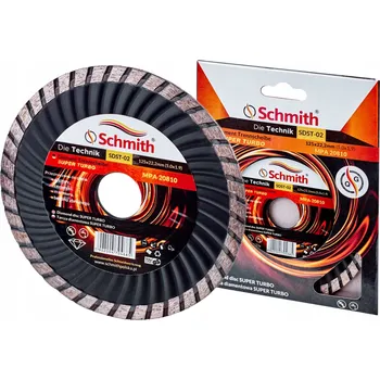 Řezný kotouč Diamantový kotouč Schmith Super Turbo 125 mm
