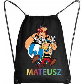 Školní Vak/Batoh na Tělocvik do Školky Školy ASTERIX A OBELIX + JMÉNO