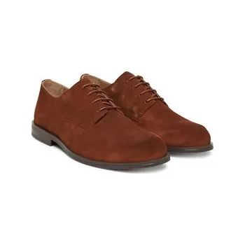 Pánské polobotky Polobotky Calvin Klein Ess Rubber Derby Su HM0HM01928 Hnědá 43