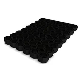 Rohožka Gumová rohožka venkovní, hotová k použití, 100 x 150 cm