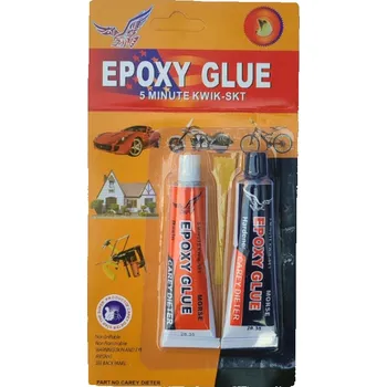 Průmyslové lepidlo Dvousložkové epoxidové lepidlo bezbarvé 20 ml