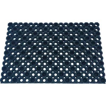 Rohožka Gumová rohožka před dveře, hotová, 75 x 50 cm