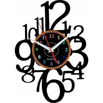Hodiny ČÍSLICE HODINY NÁSTĚNNÉ DEKORATIVNÍ MODERNÍ VINYLOVÁ DESKA VINYL JAKO DÁREK