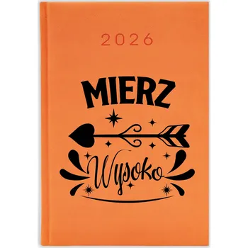 Kalendář Knižkový kalendář 2026 A5 oranžový