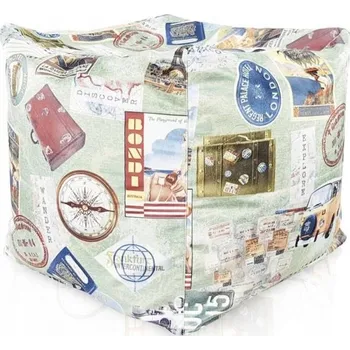 Taburet Taburet Italpouf vícebarevný