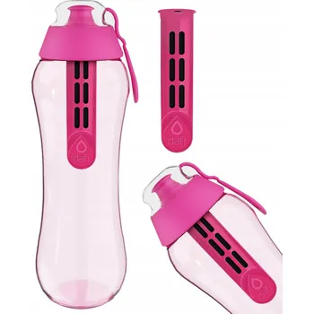 Láhev Filtrační láhev Dafi Soft 0,3 l růžová