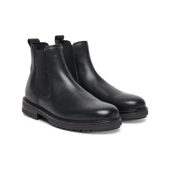 Pracovní obuv Kotníková obuv s elastickým prvkem Marc O'Polo 507 27385001 100 Černá 40