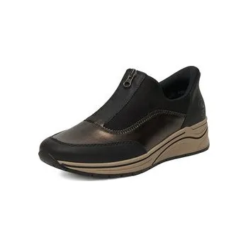 Dámská obuv Polobotky Rieker N9553-25 Černá 36