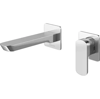 Vodovodní baterie Umyvadlová baterie pod omítku Kohlman Foxal stříbrná