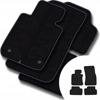 autokoberec Velurové autokoberce Motos 4 ks