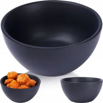 Keramická miska černá 10 cm, 180 ml