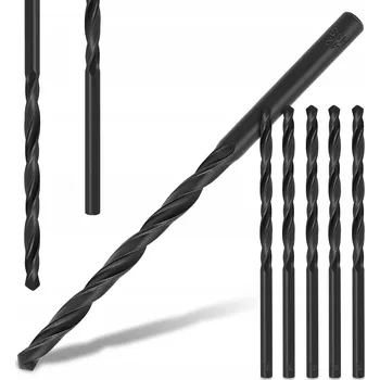 Vrták 5x VRTÁK DO KOVU HSS 4,2 mm PRO OCEL A PLECH Milwaukee Válcované SPIRÁLOVÉ R6