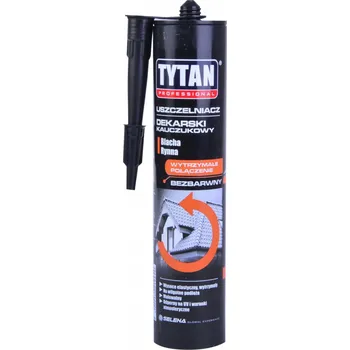 Tmel Střešní tmel kaučukový Tytan Professional 280 ml na střechu bezbarvý