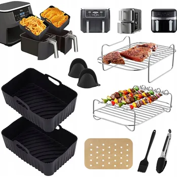 Příslušenství pro fritézu SILIKONOVÁ FORMA VLOŽKA DO HORKOVZDUŠNÉ FRITÉZY NINJA AF400EU AIR FRYER SADA