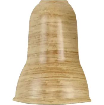 Podlahová lišta Vnější Roh K Liště 62mm PVC SEVERNÍ DUB