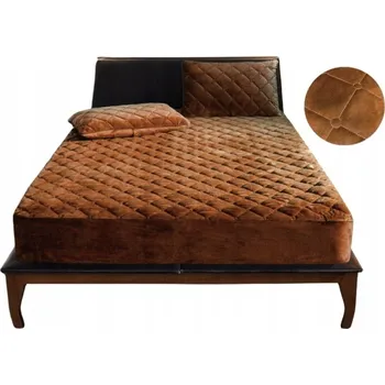 Chránič matrace CHRÁNIČ NA MATRACE, VODĚODOLNÝ TOPPER Z VELURU, 140x200 cm