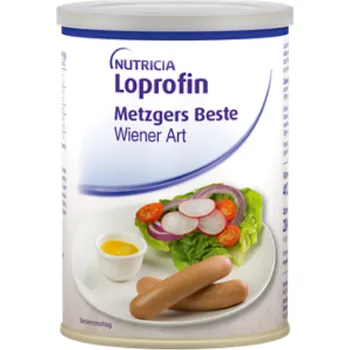 Hotové jídlo Loprofin Vídeňské párky nízkobílkovinné PKU, 204 g (6 ks x 34 g)