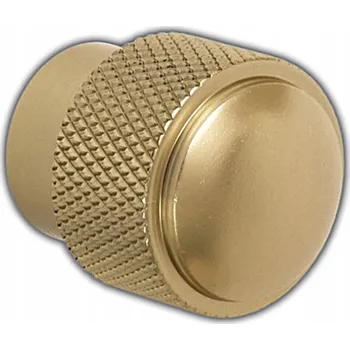 Nábytkové kování OZDOBNÁ NÁBYTKOVÁ ÚCHYTKA UNIVERZÁLNÍ ZLATÁ S DRÁŽKAMI