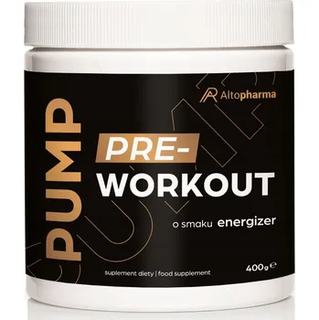 Anabolizér Alto Pharma Předtréninkový stimulant PRE-WORKOUT v prášku ENERGIE SÍLA 400g.