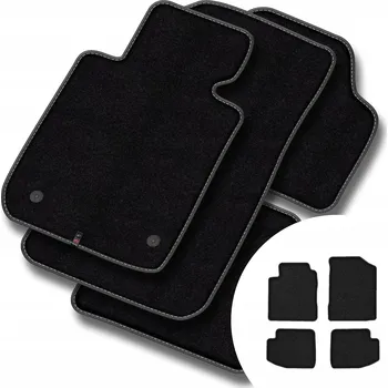 autokoberec Velurové autokoberce Motos 4 ks