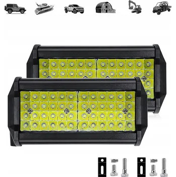 Přídavný světlomet 2x LED pracovní světlo 12V 24V reflektor pro traktor MOCNA