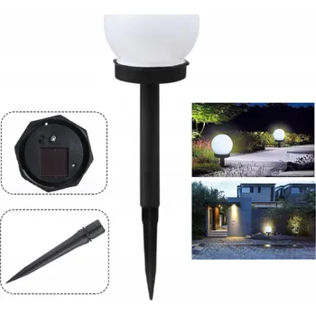 Venkovní osvětlení Solární lampa Diabolo s bílou objímkou 34 cm 1 ks