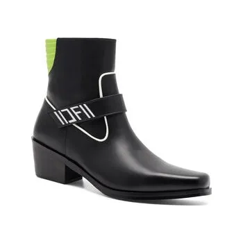 Dámské kozačky Polokozačky Jenny Fairy RACE HY20216-6 Černá 37